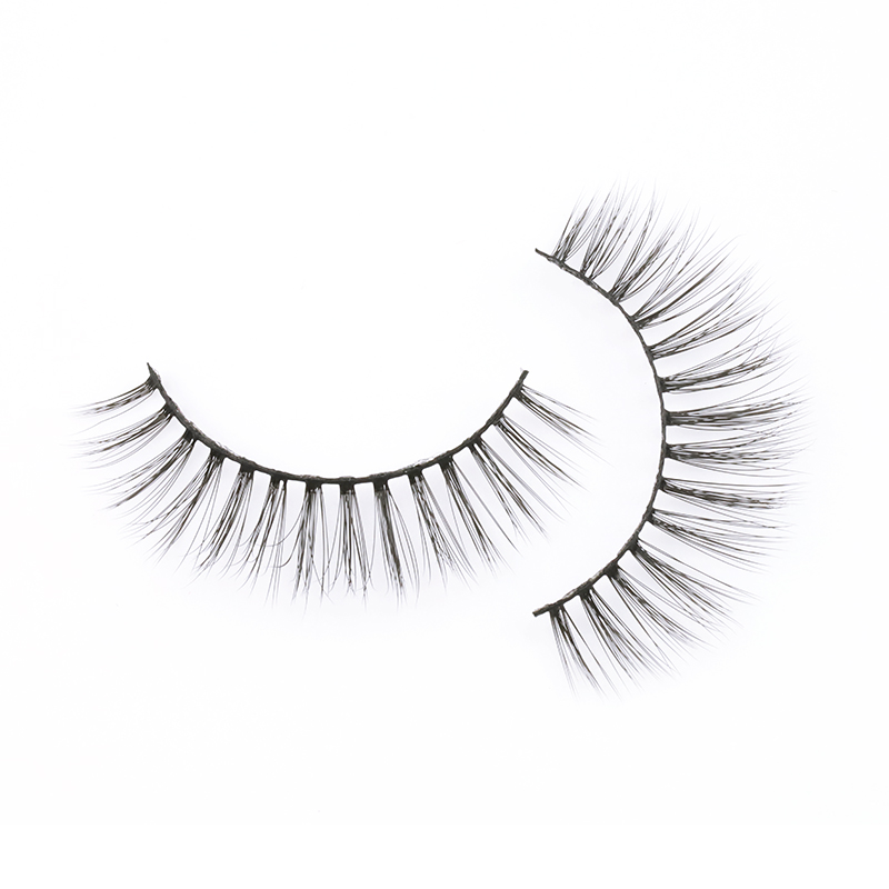 2020 USA UK New Own Brand Silk Lashes Private Label Wholesale 3D Faux Mink Eyelashes Curelty Free 3D Silk Lashes JN71